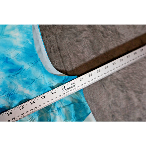 Kim Rogers Woman 16W Blue Tie-Dye Sleeveless Fit & Flare Dress Artisan Dyed - Picture 6 of 16